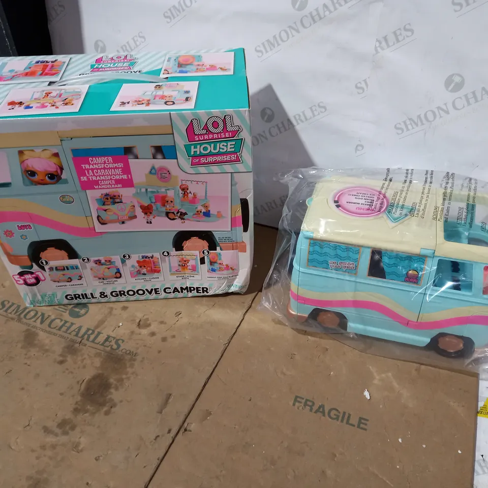 LOL SURPRISE GRILL & GROOVE CAMPER RRP £43