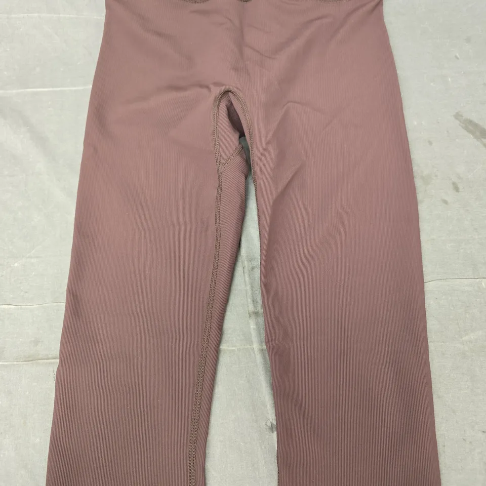 REASN THE SCULPT HIGH WAIST LEGGINGS IN ESPRESSO SIZE UK 10