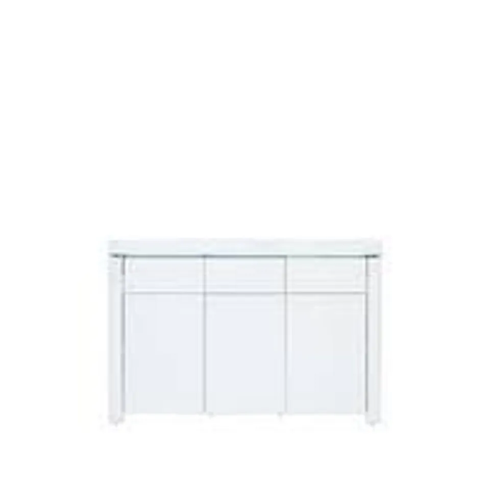 BOXED ATLANTIC WHITE LARGE SIDEBOARD (1 BOX)