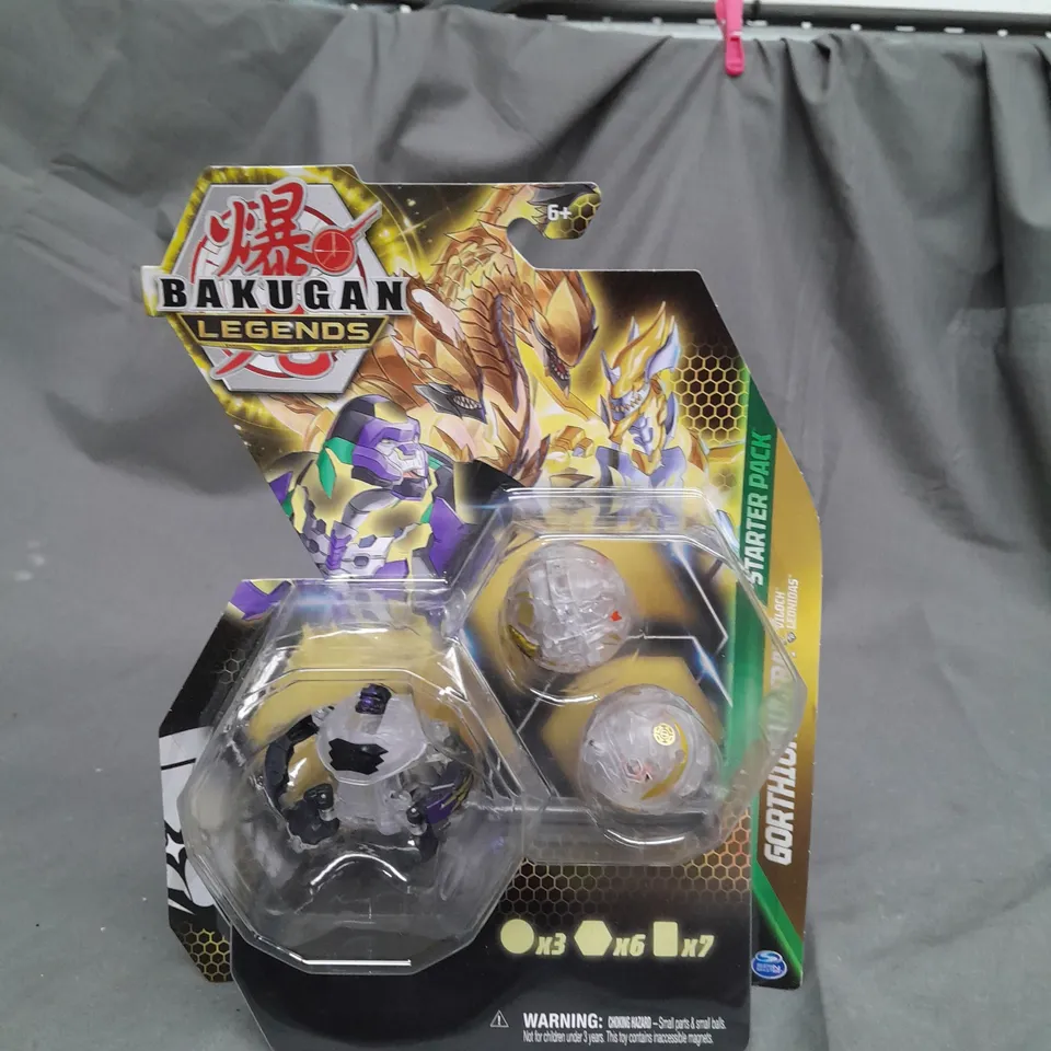 BAKUGAN LEGENDS GORTHION ULTRA VILOCH LEONIDAS DIAMOND STARTER PACK