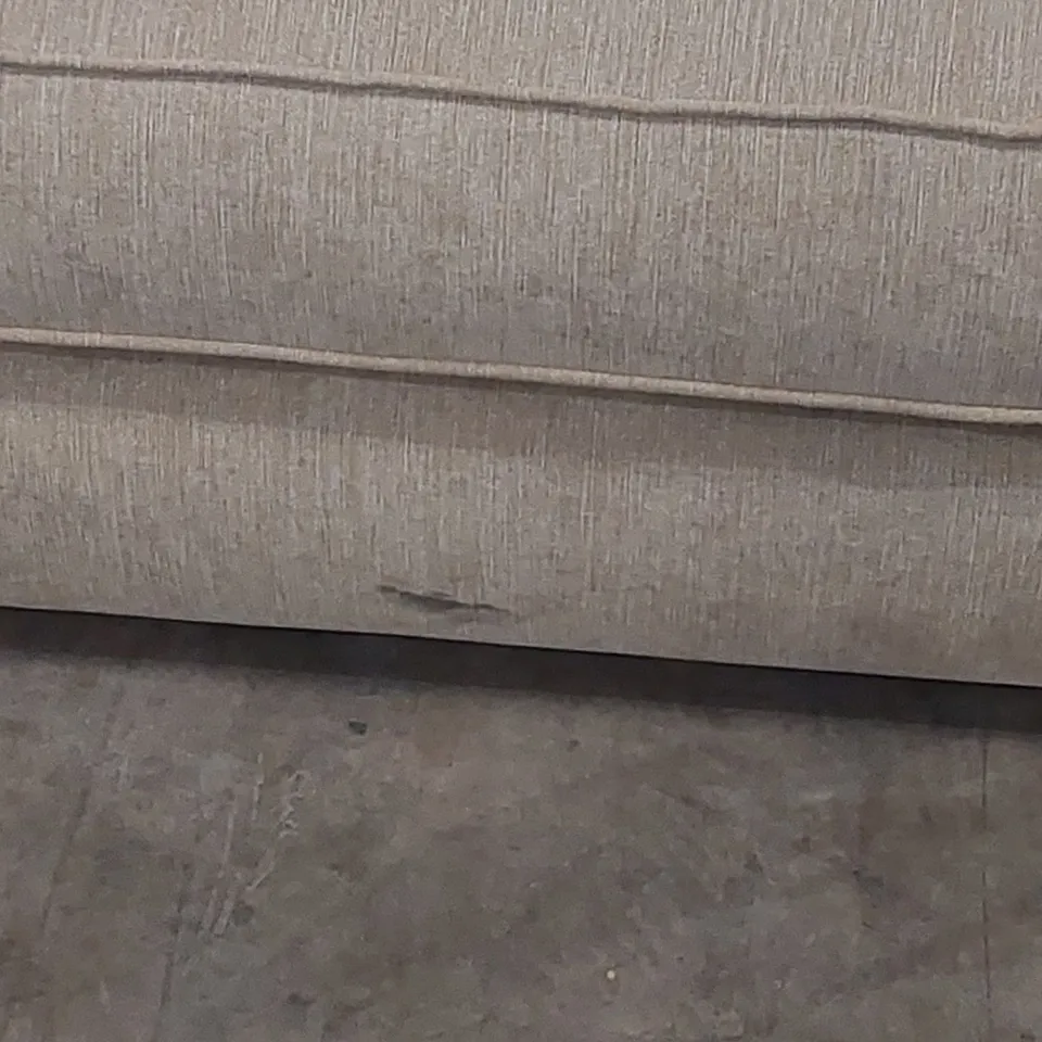 QUALITY DESIGNER FABRIC UPHOLSTERED 4 SEATER SOFA