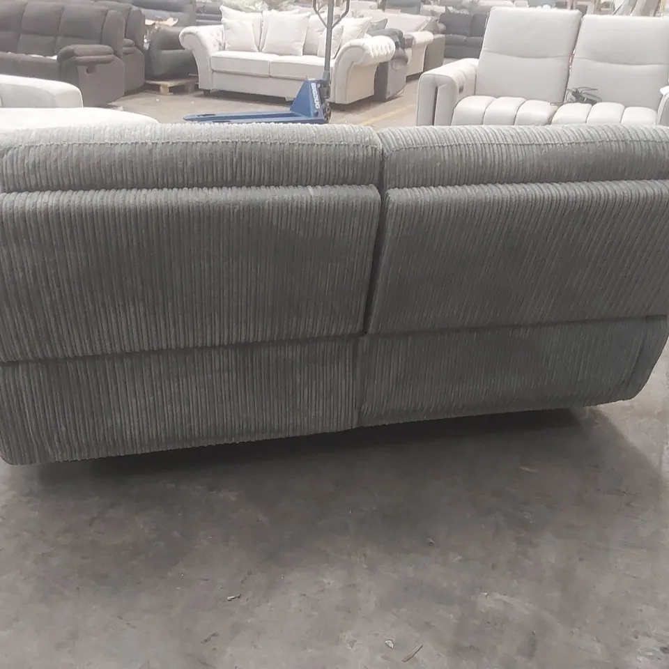 QUALITY DESIGNER BARON 3 SEATER MANUAL RECLINER SOFA