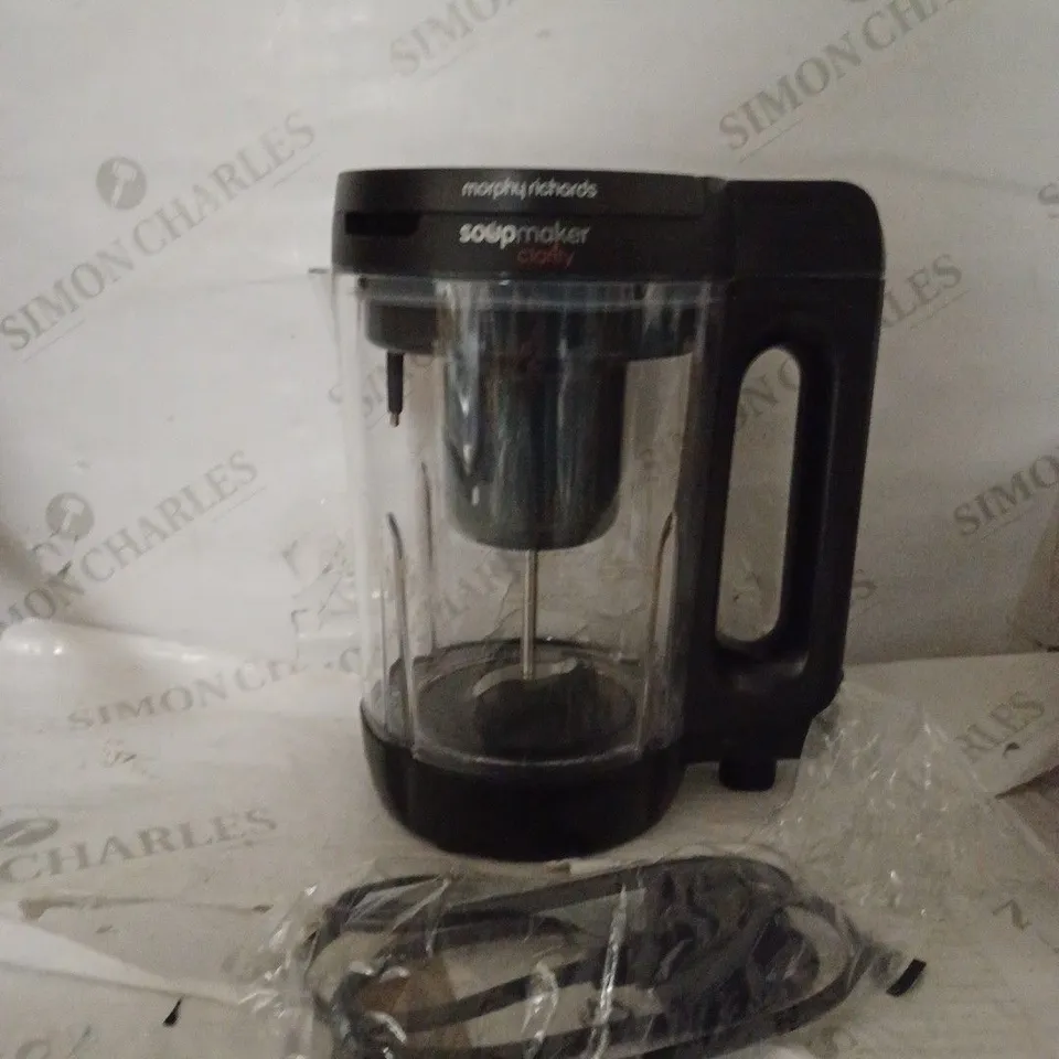 MORPHY RICHARDS CLARITY SOUP MAKER