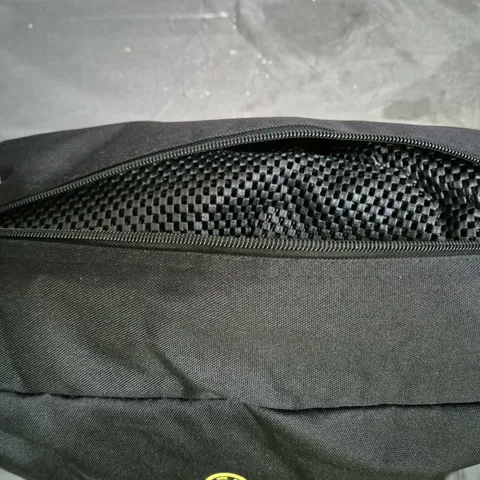 GADLANE ROOF BAG – BLACK WITH YELLOW LOGO