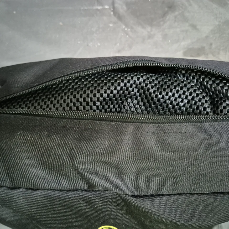 GADLANE ROOF BAG – BLACK WITH YELLOW LOGO