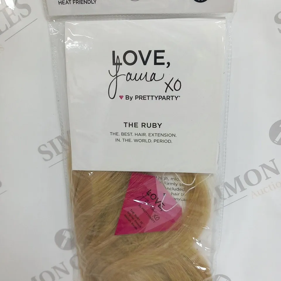 LOVE LAURA BY PRETTY PARTY THE RUBY MEDIUM BLONDE HAIR EXTENSION