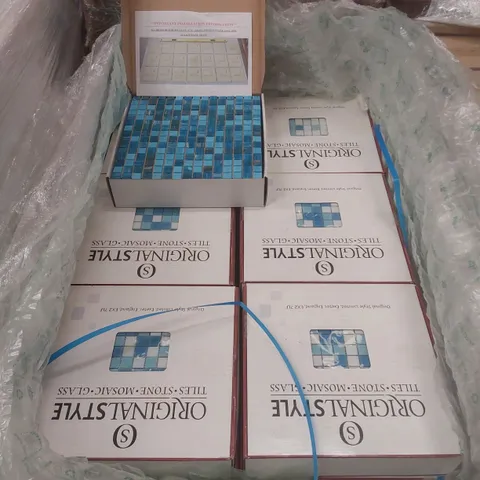 PALLET CONTAINING APPROXIMATELY 500x BRAND NEW MOSAIC TILES