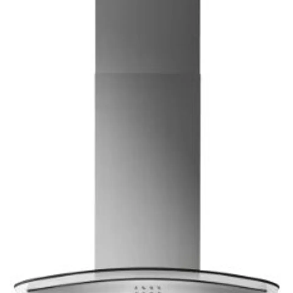 ELECTROLUX WICKES 60CM CURVED GLASS COOKER HOOD STAINLESS STEEL MODEL EFL396A RRP £142
