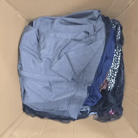 APPROXIMATELY 15 ASSORTED CLOTHING PRODUCTS IN VARIOUS STYLES & SIZES