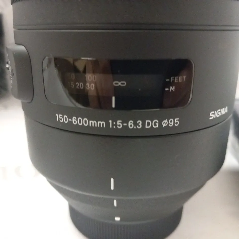 BOXED SIGMA 150-600MM F5-6.3 DG OS HSM LENS