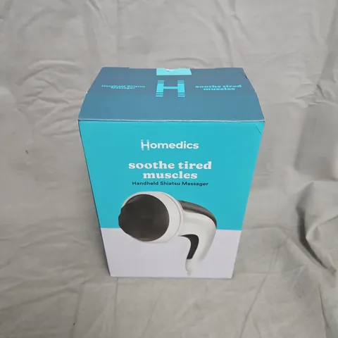 HOMEDICS HANDHELD SHIATSU MASSAGER HHP-355-15-GB – BOXED