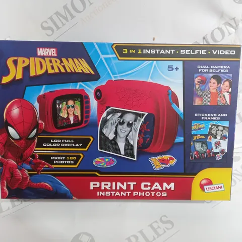 BOXED LISCIANI MARVEL SPIDER MAN PRINT CAMERA