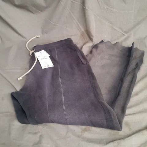 ZARA WASHED EFFECT JOGGERS IN NAVY SIZE XL