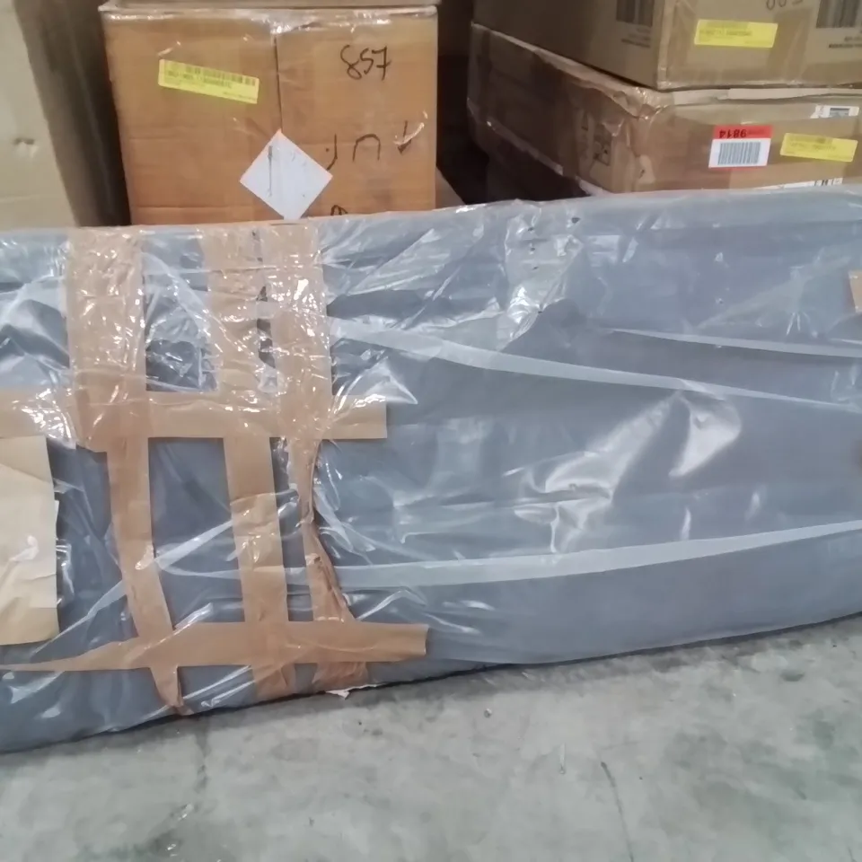 BAGGED NAGAO UPHOLSTERED HEADBOARD -GREY-