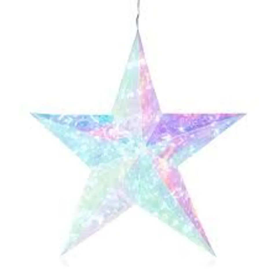 GARDEN STORIES IRIDESCENT LED STAR