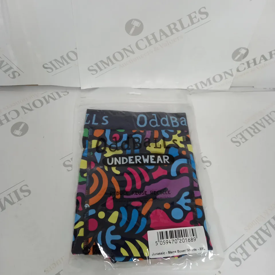 ODDBALLS CLASSIC MENS BOXER SHORTS SIZE 3XL