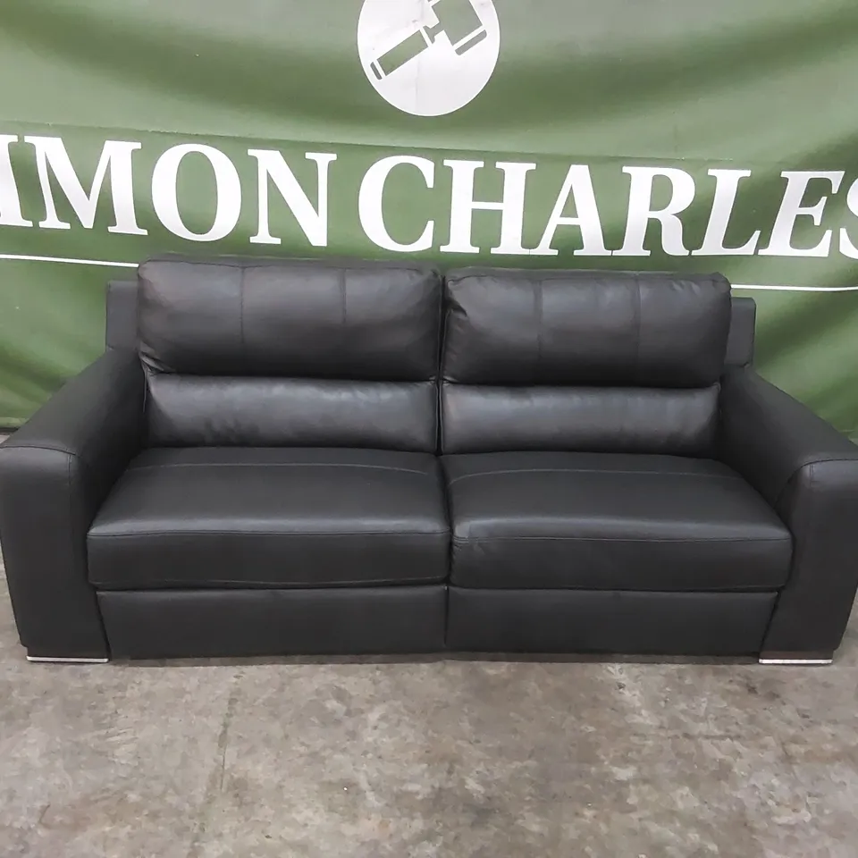 QUALITY DESIGNER SISIITALIA 3-SEATER LEATHER SOFA 