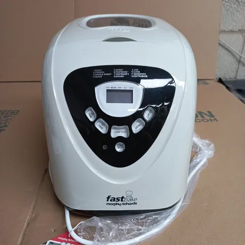 MORPHY RICHARDS MULTI-USE FASTBAKE BREADMAKER β BOXED