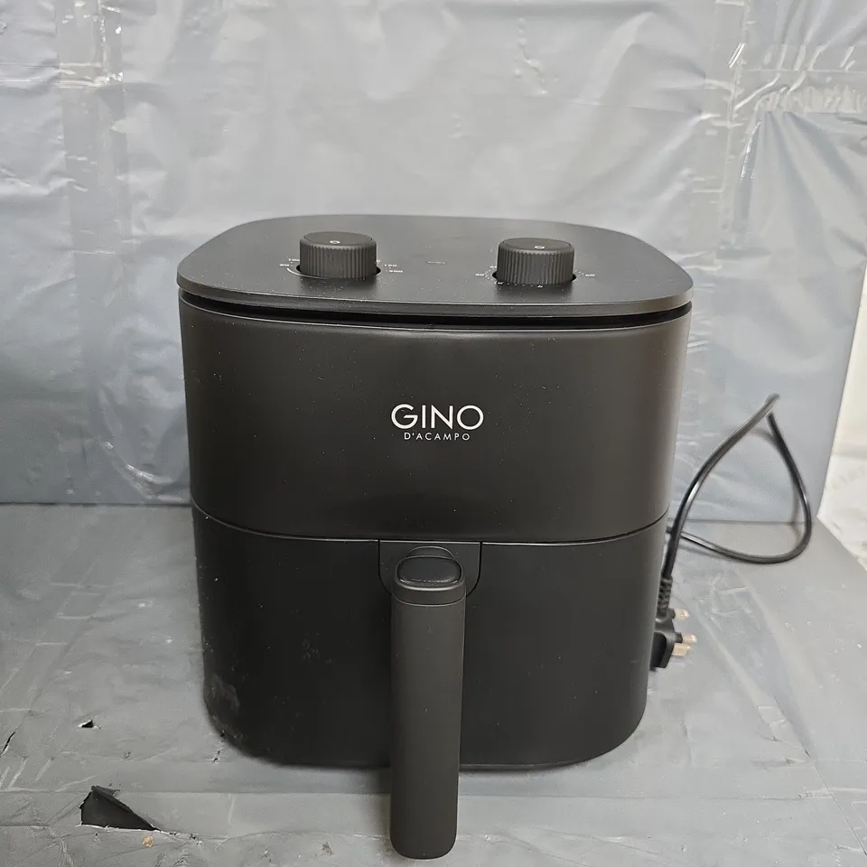 BOXED GINO D'ACAMPO 6L AIR FRYER