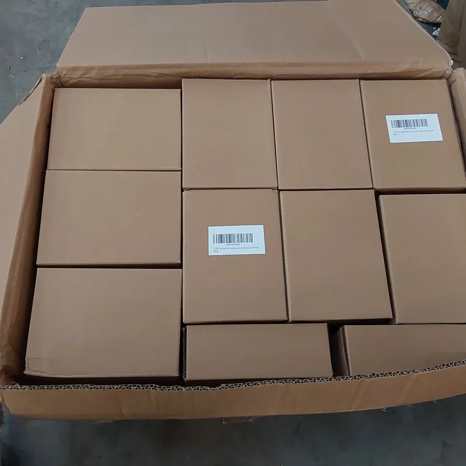 BOX OF APPROXIMATELY 50X CLIPOP JEWELLERY TRAVEL BOXES - WHITE (1 BOX)