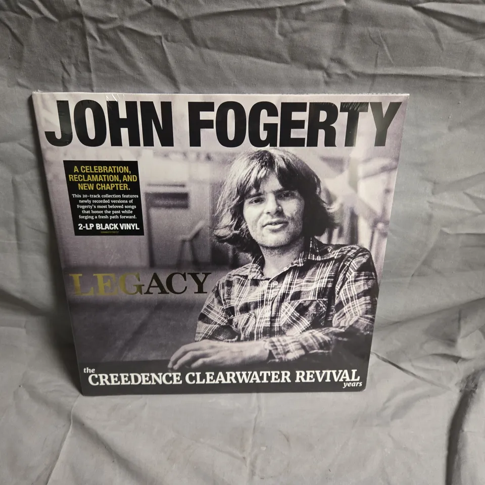 JOHN FOGERTY - LEGACY (2LP BLACK VINYL) - SEALED