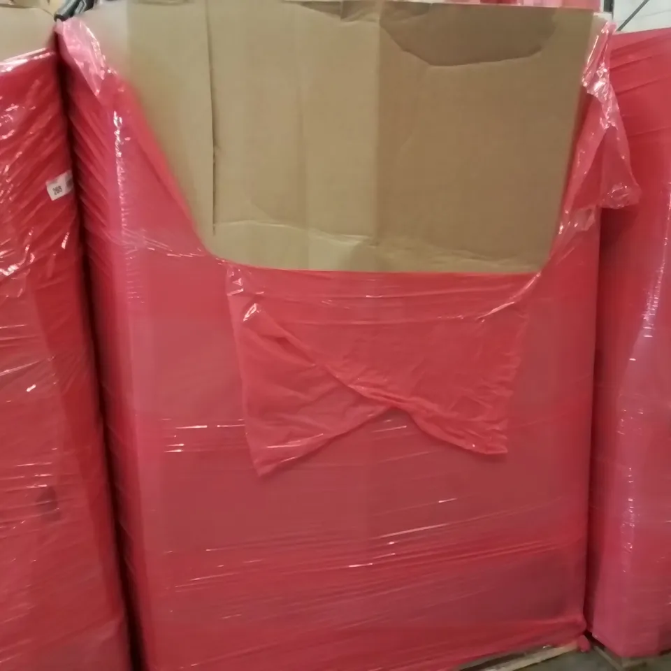 PALLET OF ASSORTED ITEMS TO INCLUDE: NEWYOO PUSH TRICYCLE, WHEELCHAIR TRAY TABLE, TOILET SEAT, BLINDS, FRYING PAN ECT