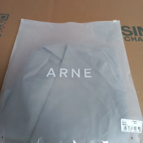ARNE SLIM FIT TAILORED CHINO TROUSERS – STONE – UK 32R
