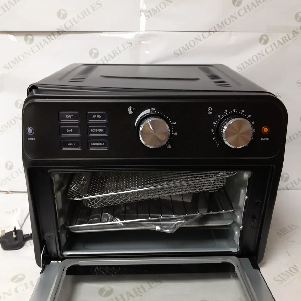 COOK'S ESSENTIAL 21-LITRE AIRFRYER OVEN IN BLACK