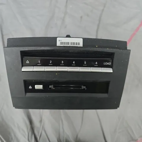 2009-13 MERCEDES-BENZ S-CLASS W221 COMAND DVD HEAD UNIT NAVI BE7011 SIX-DISC MEDIA CHANGER-STYLE UNIT WITH FRONT LOAD BUTTON (