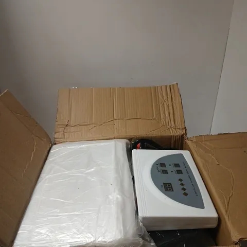 4-PART FAR INFRARED SAUNA BLANKET INSTRUMENT – WITH INSTRUCTION MANUAL