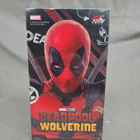 SEALED AND BOXED DEADPOOL AND WOLVERINE - 1/10 SCALE DEADPOOL FIGURE