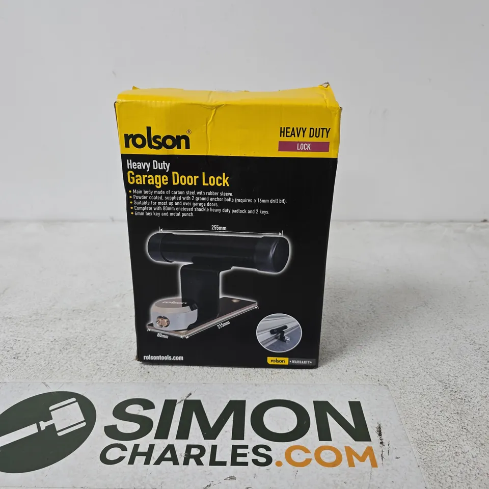 Rolson Heavy Duty Garage Door Lock – Boxed