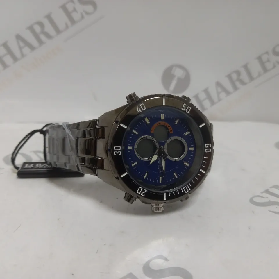 BOXED BARKERS OF KENSINGTON PREMIER SPORT WATCH IN BLUE