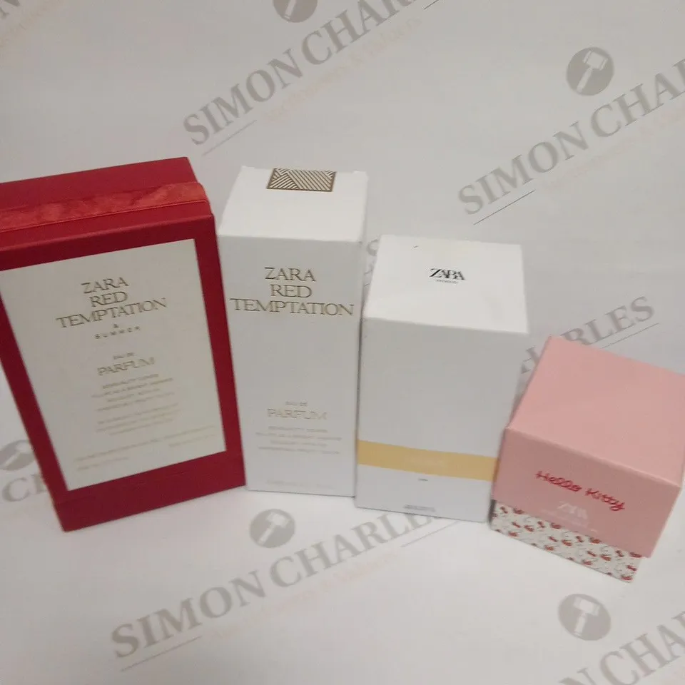 APPROXIMATELY 10 ASSORTED ZARA FRAGRANCES