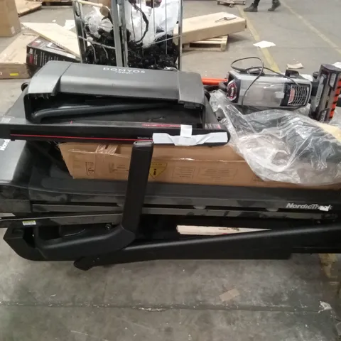 PALLET OF ASSORTED INCOMPLETE OR DAMAGED SPORTS/GYM MACHINES 