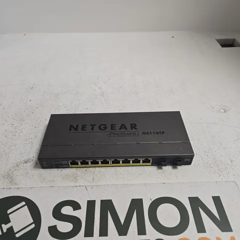 NETGEAR PROSAFE GS110TP 8-PORT GIGABIT POE SMART SWITCH