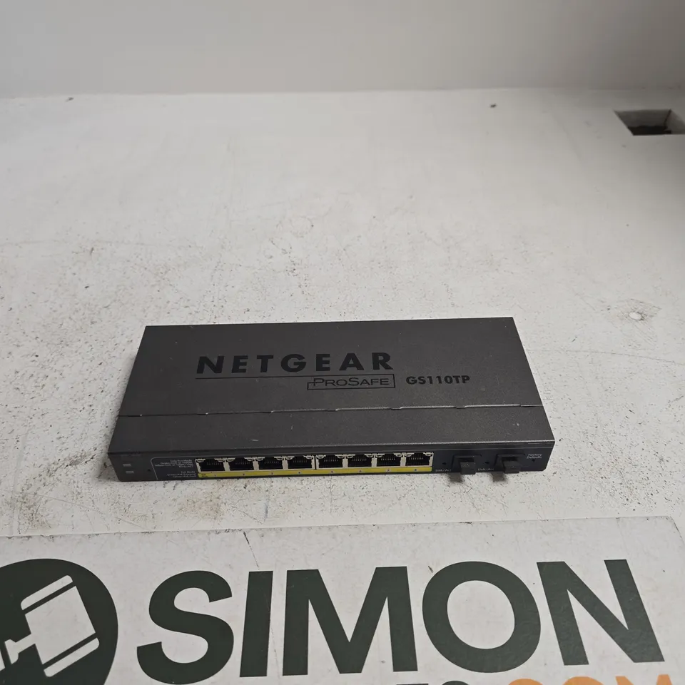 NETGEAR PROSAFE GS110TP 8-PORT GIGABIT POE SMART SWITCH