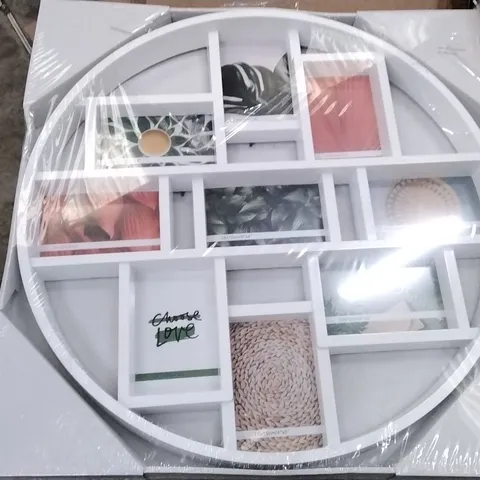 BOXED QUANDT PLASTIC COLLAGE FRAME PICTURE FRAME SET