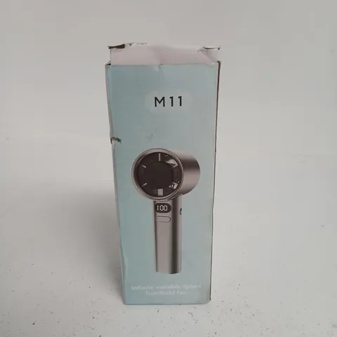 M11 INFINITE VARIABLE SPEED HANDHELD FAN 