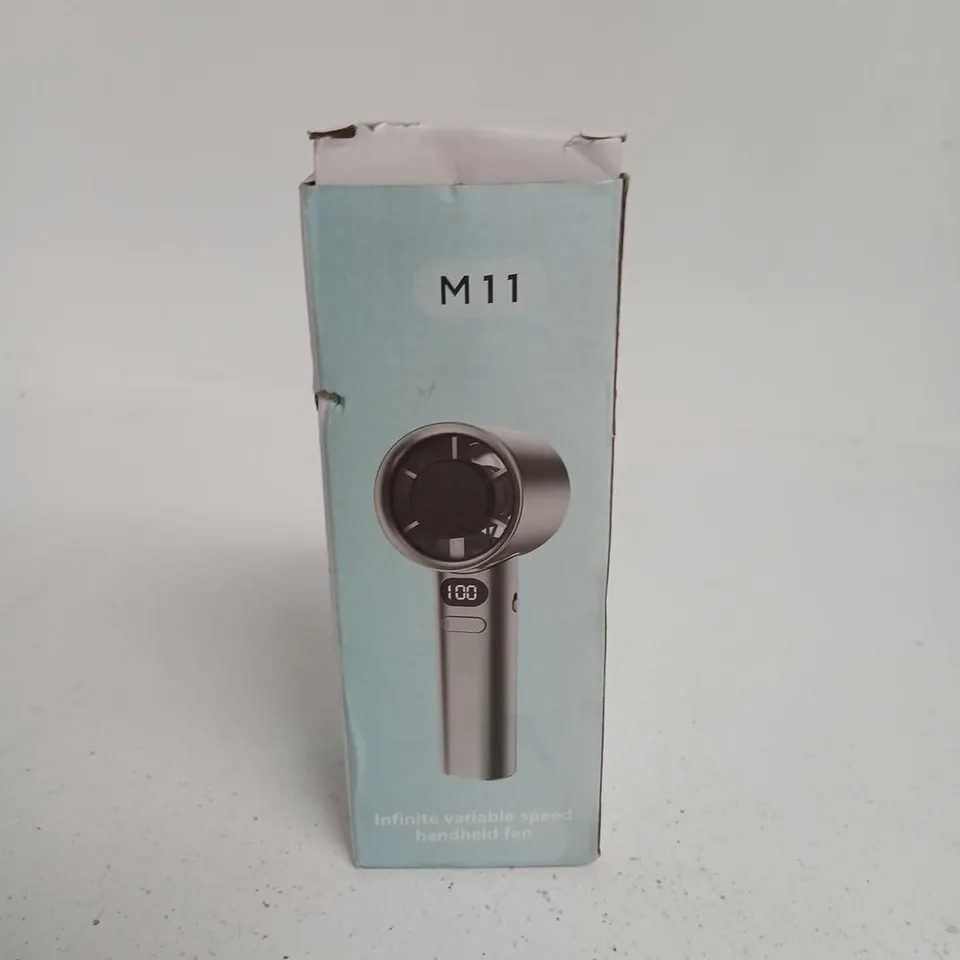 M11 INFINITE VARIABLE SPEED HANDHELD FAN
