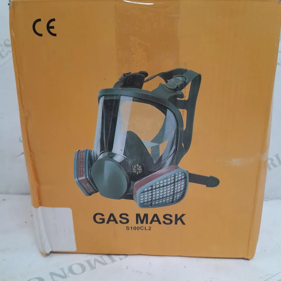 BOXED UNBRANDED GAS MASK S100CL2