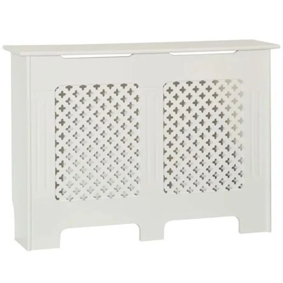 BOXED OXFORD RADIATOR COVER MEDIUM - WHITE (1 BOX)