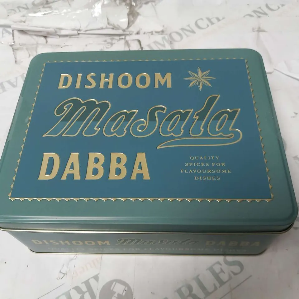 BOXED DISHOOM MASALA DABBA QUALITY SPICES FORFLAVOURSOME DISHES