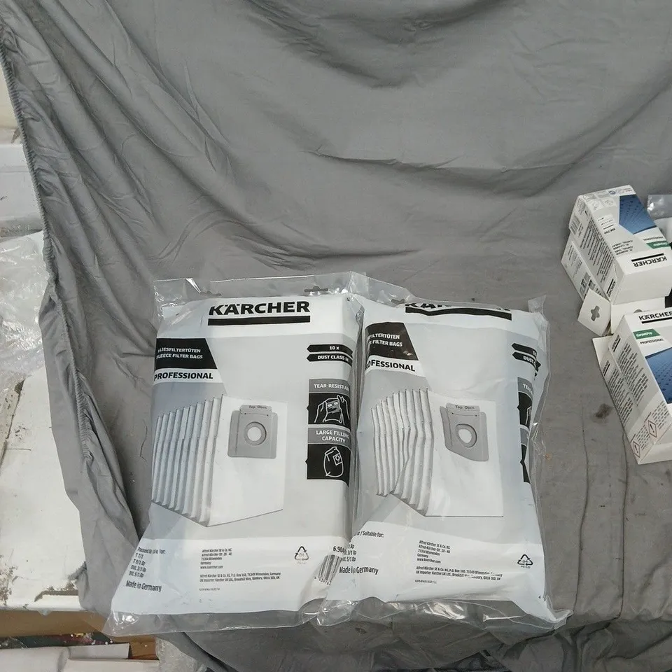 KÄRCHER PROFESSIONAL VACUUM CLEANER FILTER BAGS – 10 BAGS PER PACK (2 PACKS) 