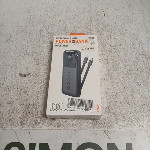 SUPER FLASH CHARGE POWER BANK MODEL R65E 10000MAH