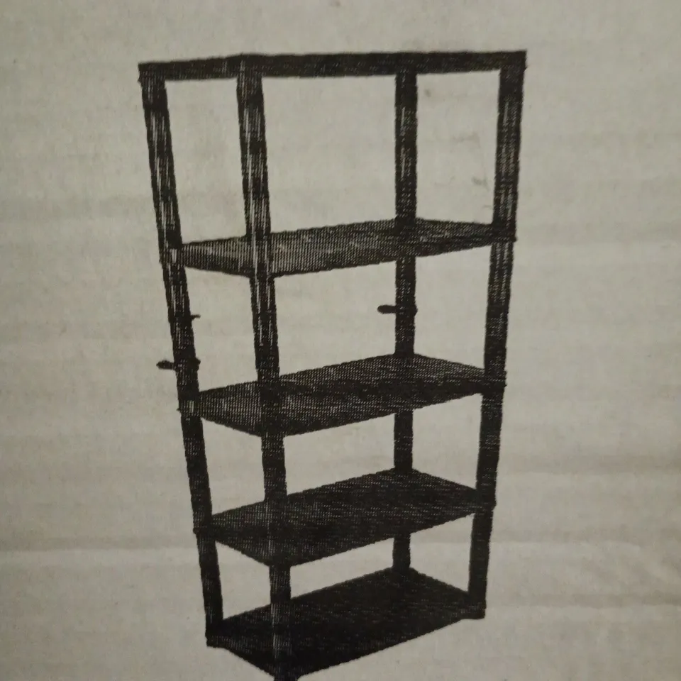 BOXED PLASTIC SHELF