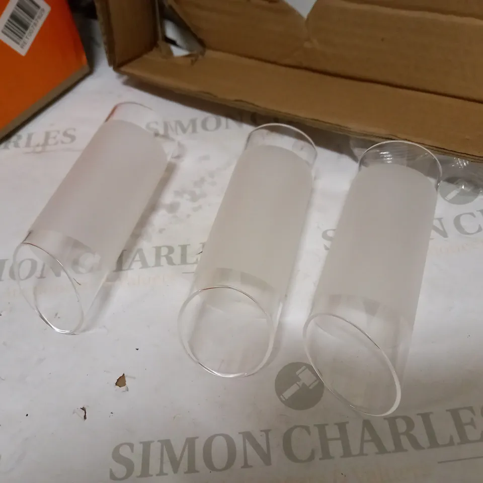 JOHN LEWIS ANYDAY LIMBO 3 LIGHT SEMI FLUSH WALL LIGHT