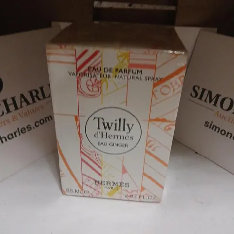 BOXED AND SEALED TWILLY D'HERMES EAU GINGER HERMES PARIS EAU DE PARFUM 85ML
