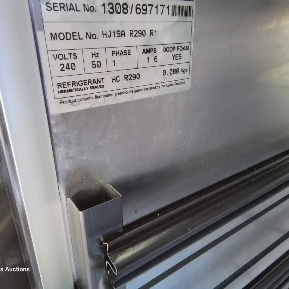 WILLIAMS TALL SINGLE DOOR FRIDGE model HJ1SA R290 R1