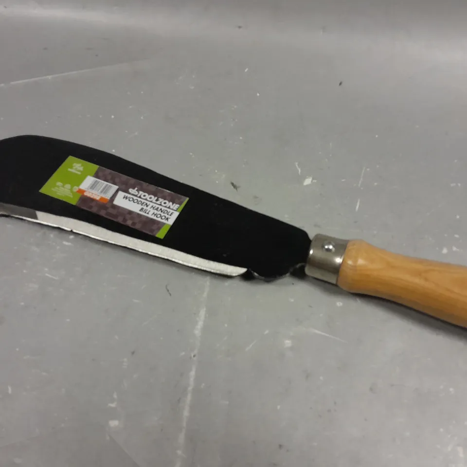 TOOLZONE WOODEN HANDLE BILL HOOK